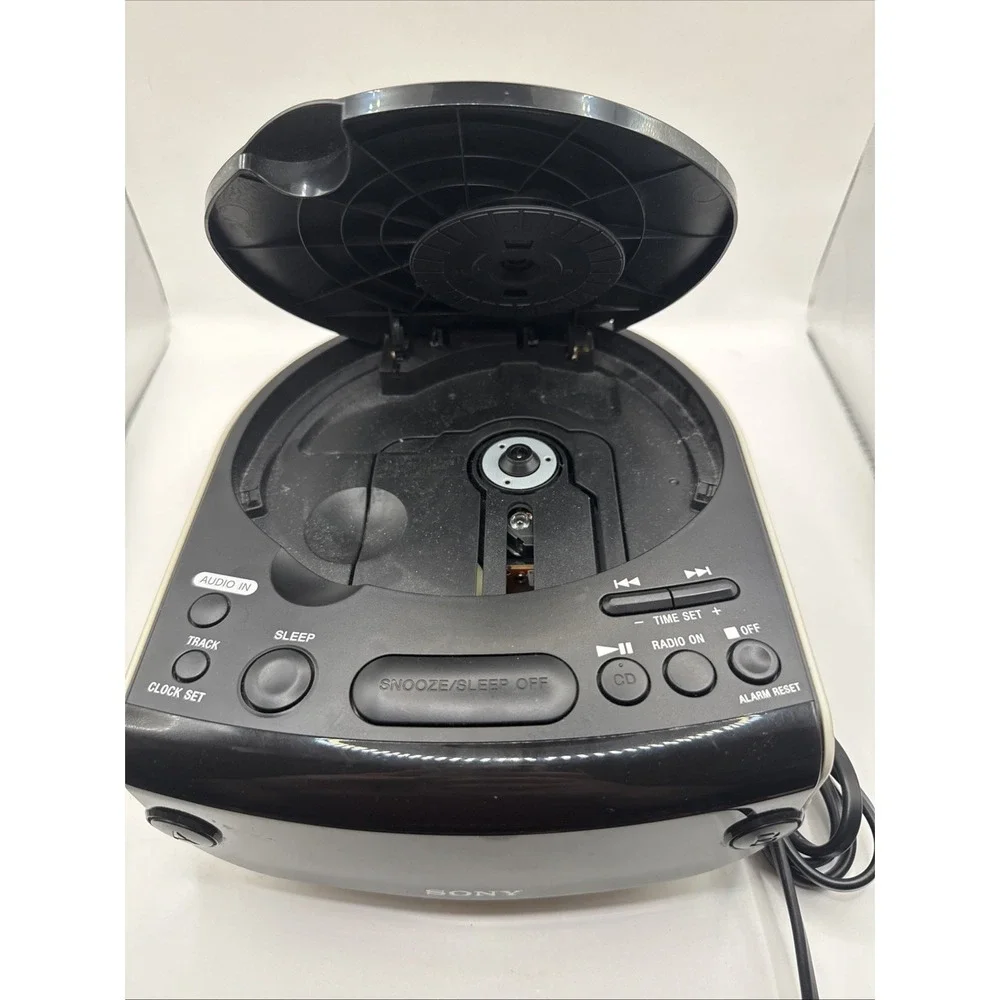 Sony ICF-CD815 Dream Machine AM FM Alarm Clock Radio CD Player TESTED